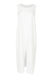 Product shot of the Flying Free Cotton Top in colour White (White), from the front