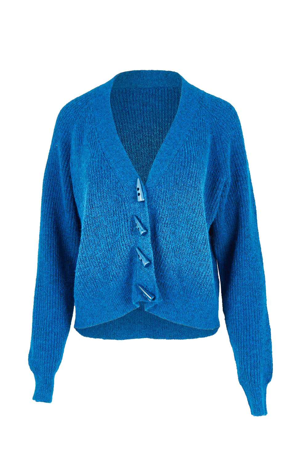 Found My Friend Recycled Knit Cardi – Electric