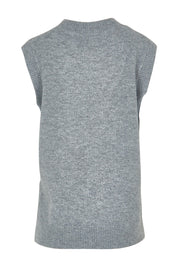 Preloved Found My Friend Recycled Knit Vest - Greymarle