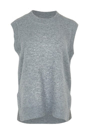 Preloved Found My Friend Recycled Knit Vest - Greymarle