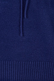 Product shot of the Cozy As A Cloud Balloon Sleeve Jumper in colour Royal (Blue), detail