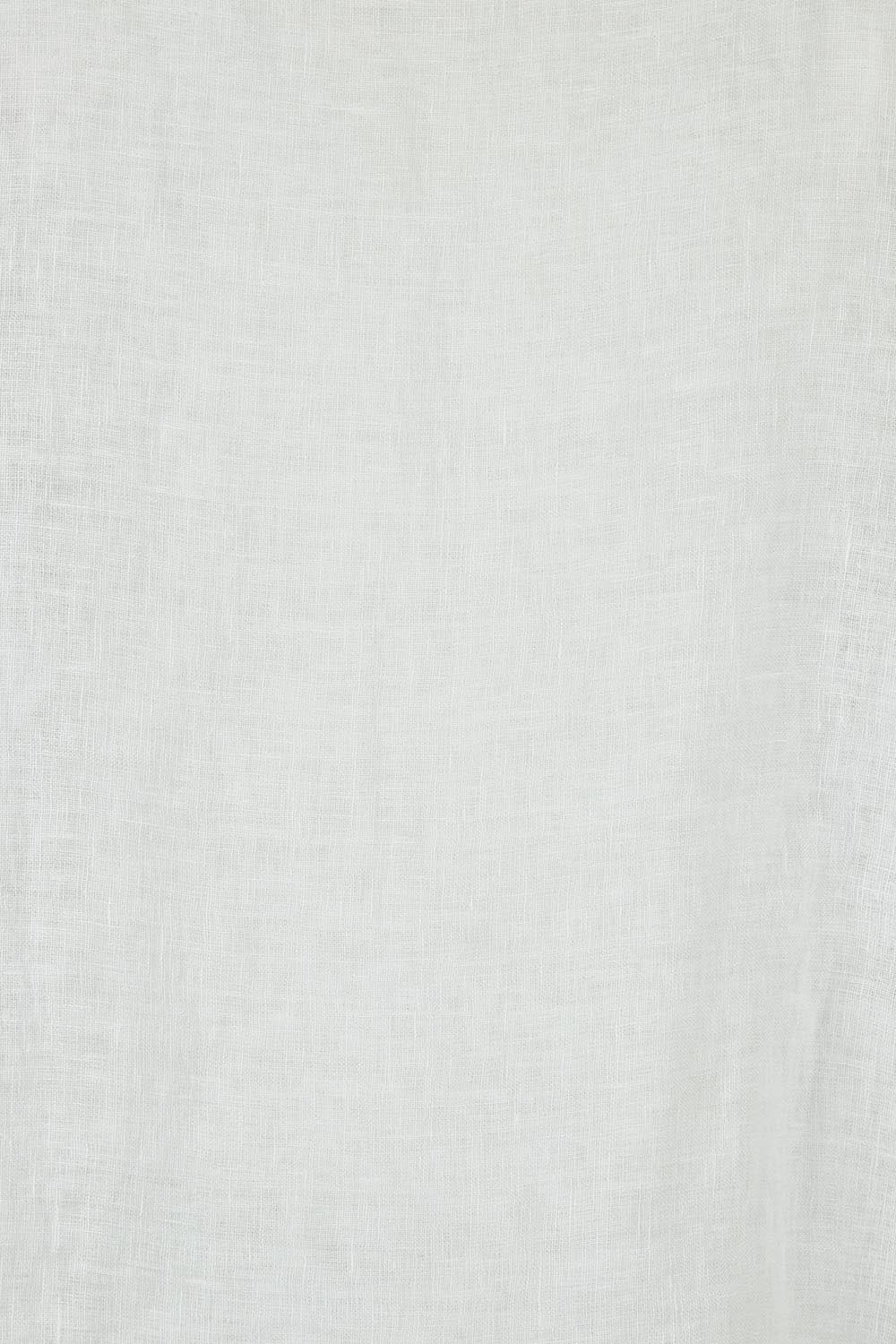 Product shot of the Layers Of Love Linen Overlay Top in colour White (White), detail