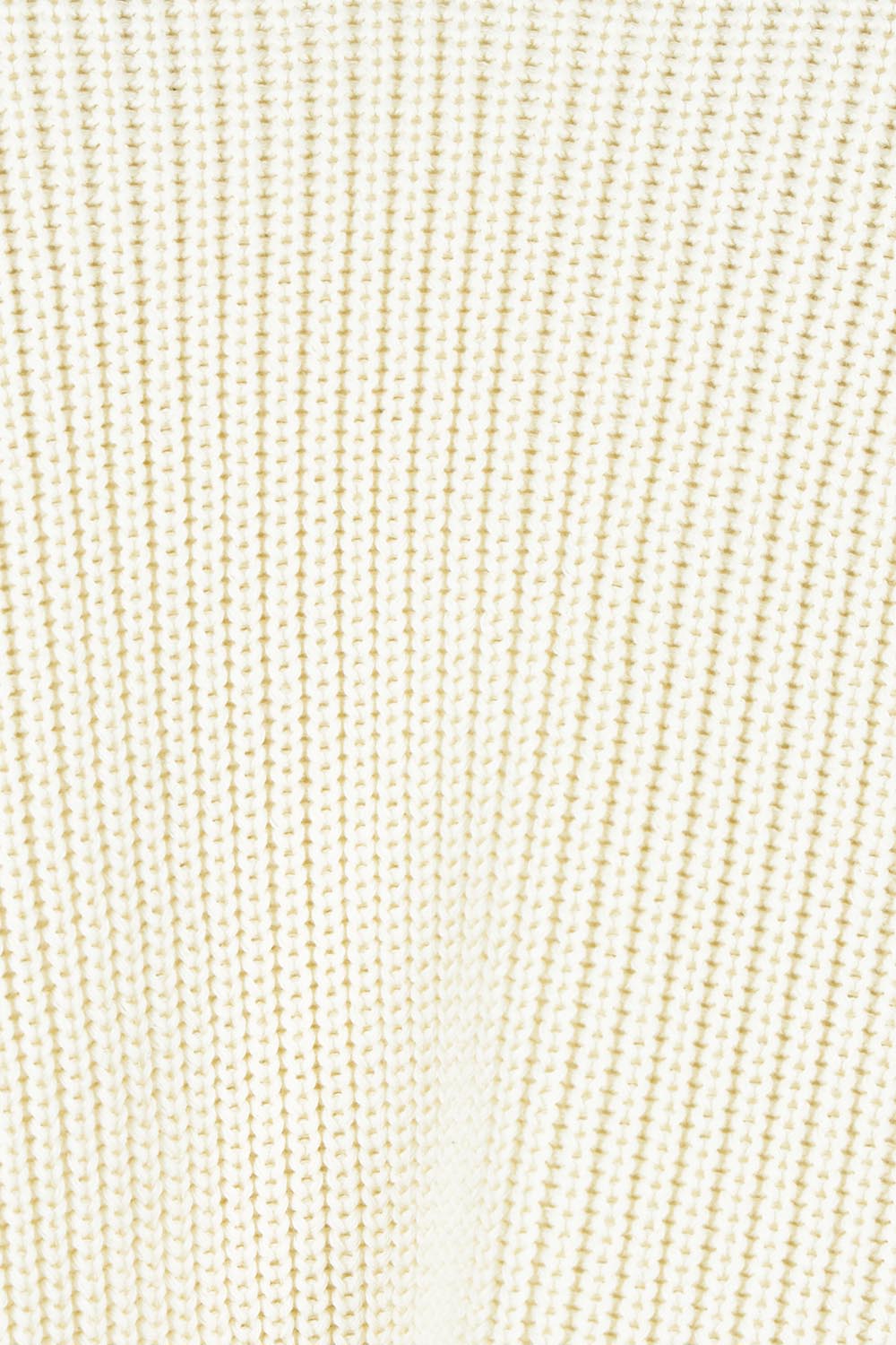 Product shot of the Summer Loving Cotton Knit Open Back Vest in colour Cream, detail