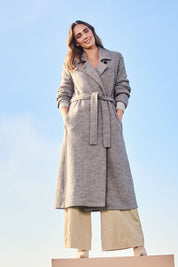 Star Gazing Boiled Wool Jacket – Mocha