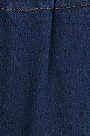 Bubble Delight Pull On Denim Look Skirt – Darkdenim