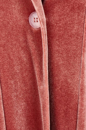 Love By Candlelight Velvet Longline Cardigan – Dustyrose