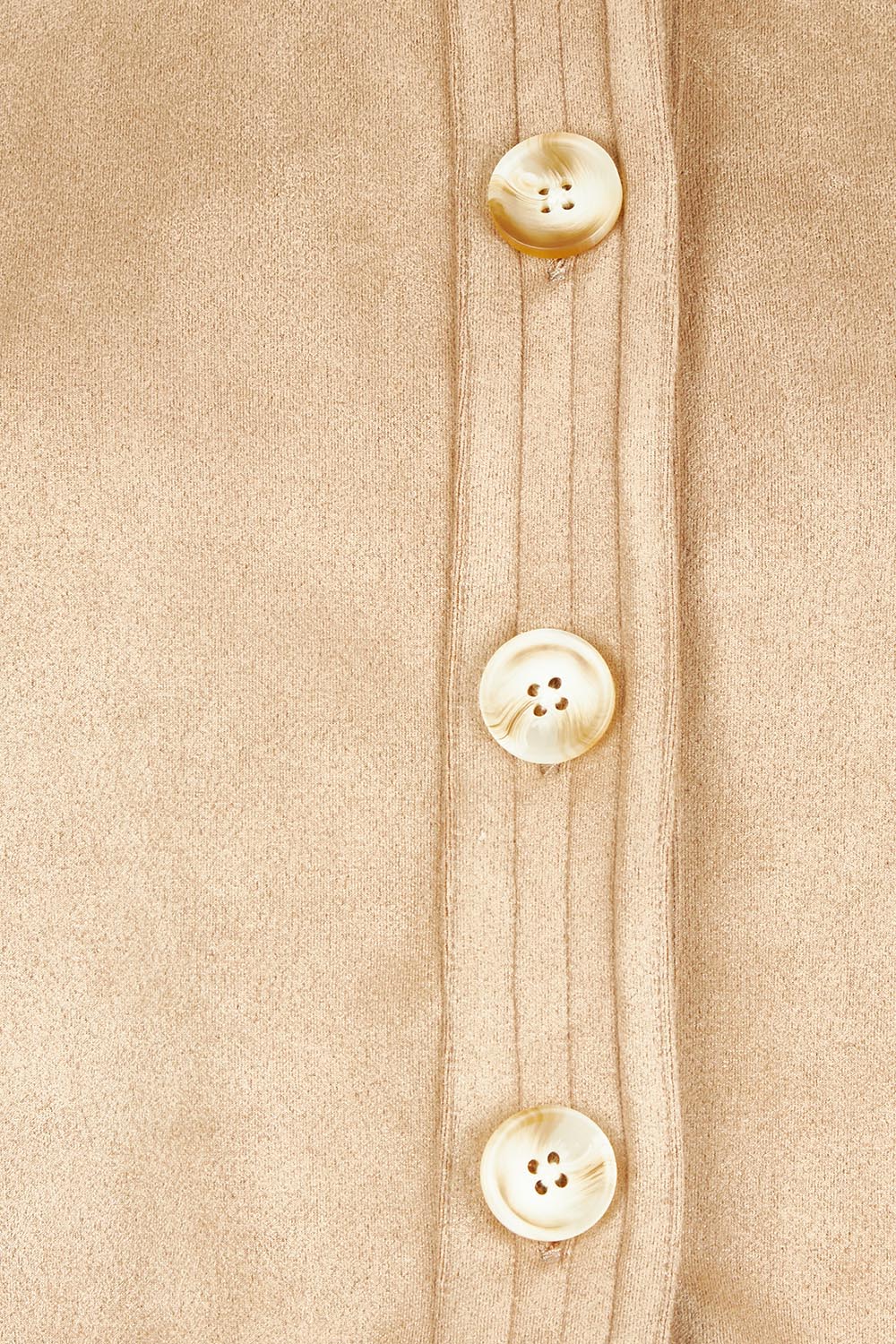 Need You In My Life Cropped Faux Suede Jacket – Sand