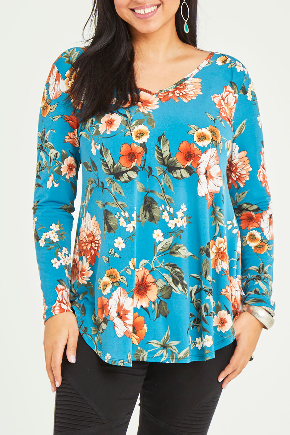 Preloved Easy As Long Sleeve Top - Rustfleur