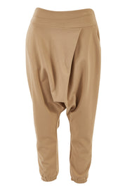 Product shot of the Relax With Me Pants in colour Tobacco, from the front
