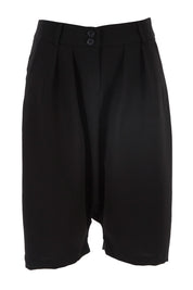 Product shot of the Moped Cruising Shorts in colour Black (Black), detail