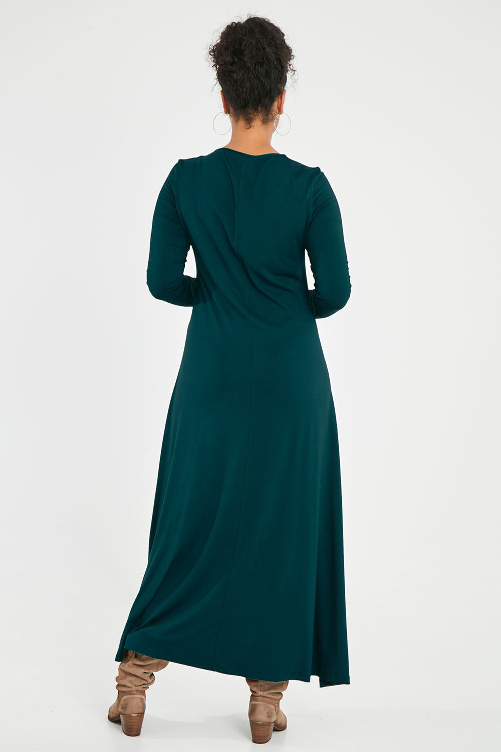 Preloved My Faithful Maxi Tee Dress - Juniper