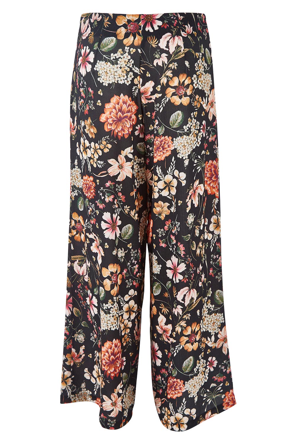 Preloved Follow The Path Wide Leg Pants - Floral