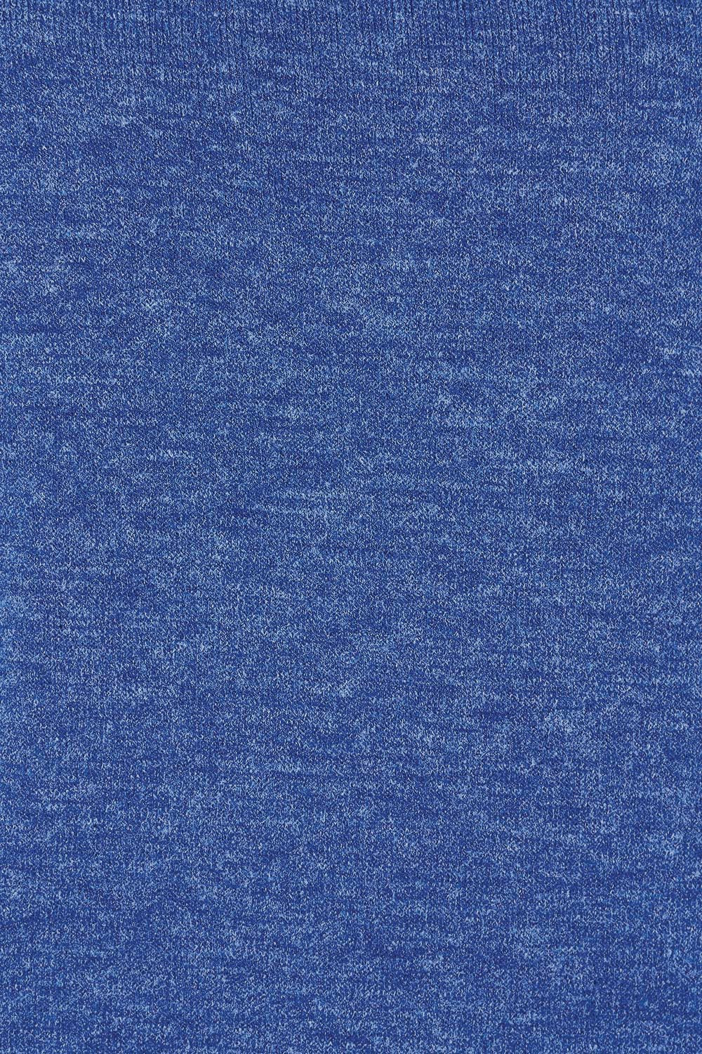 Product shot of the Snuggle Up Jumper in colour Sapphire (Blue), detail