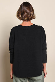 My Boyfriends Slouch Cardi - Black