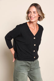 My Boyfriends Slouch Cardi - Black