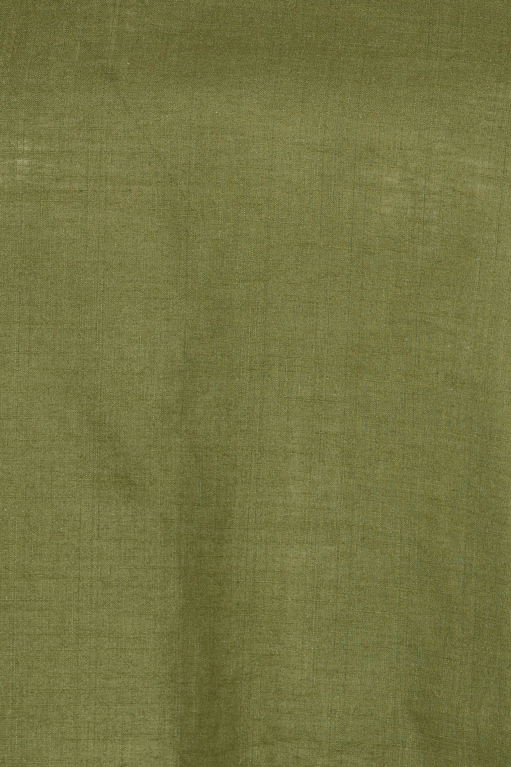 Product shot of the Ava Cotton Top in colour Khaki (Green), detail