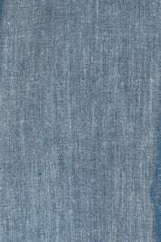 Product shot of the Ava Top in colour Chambray (Blue), detail