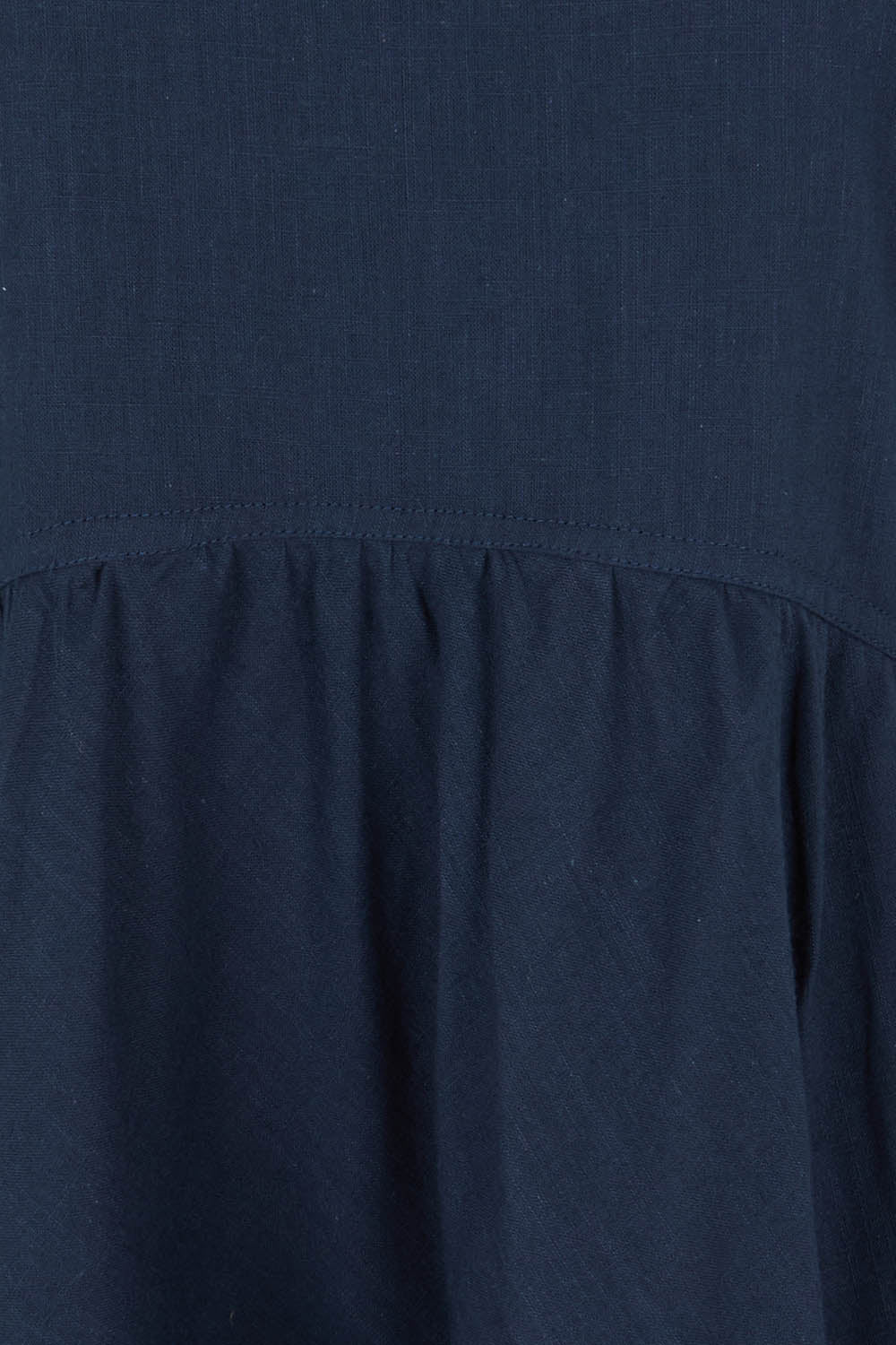 Preloved Guru Cotton Dress - Navy