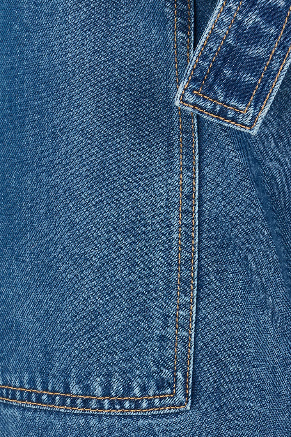 Product shot of the Brando Pant in colour Brando (Blue), detail