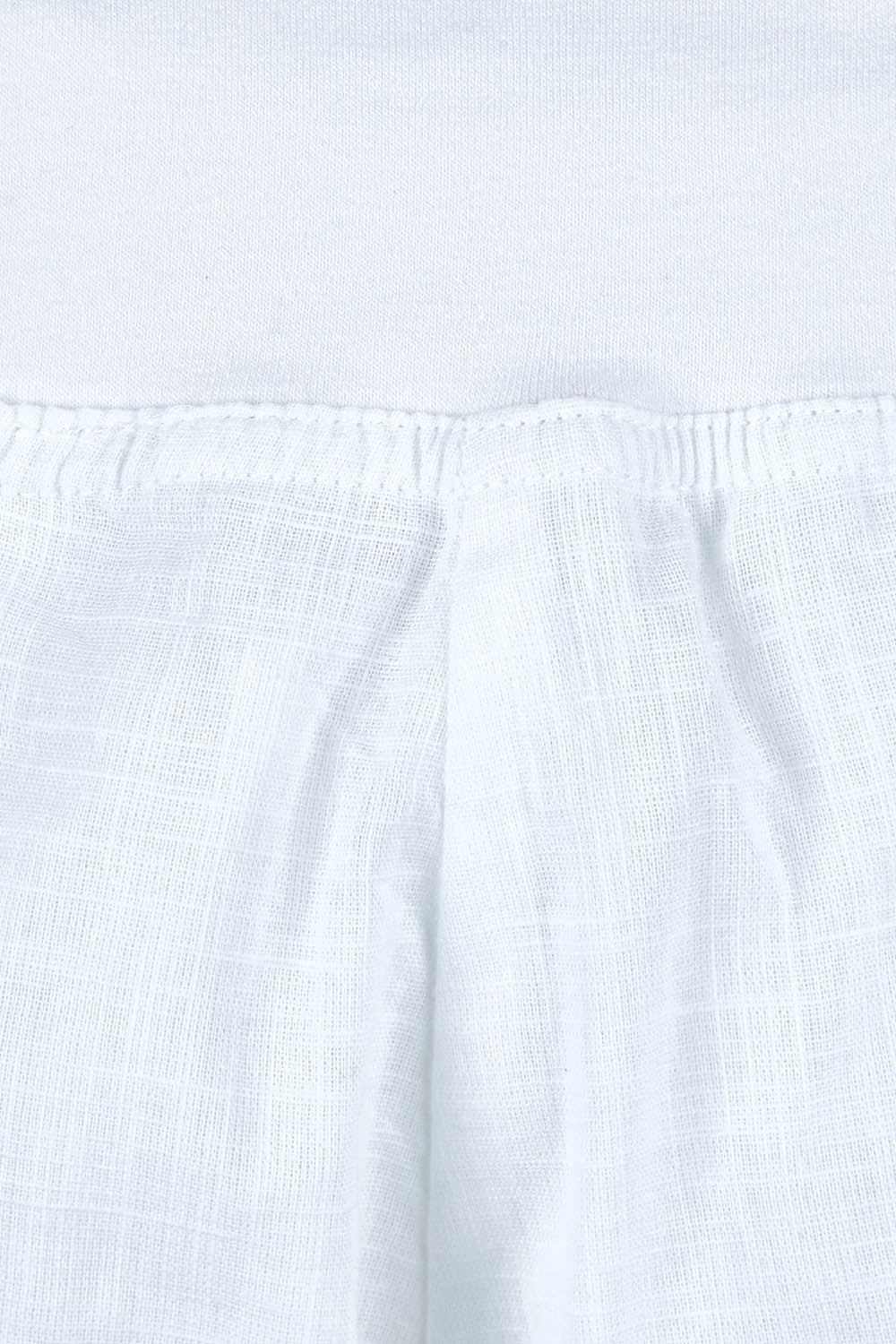 Product shot of the Ria Pant in colour White (White), detail