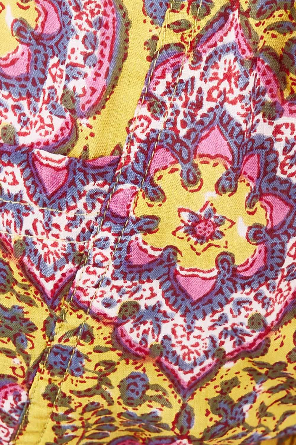 Product shot of the Guru Pant in colour Amaira, detail