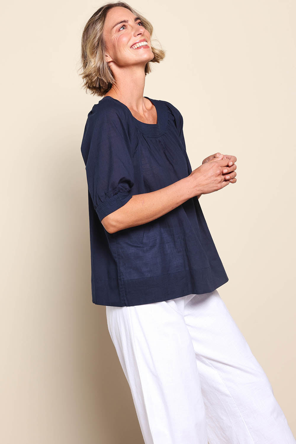 Bliss Top - Navy