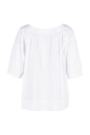Product shot of the Bliss Top in colour White (White), from the back
