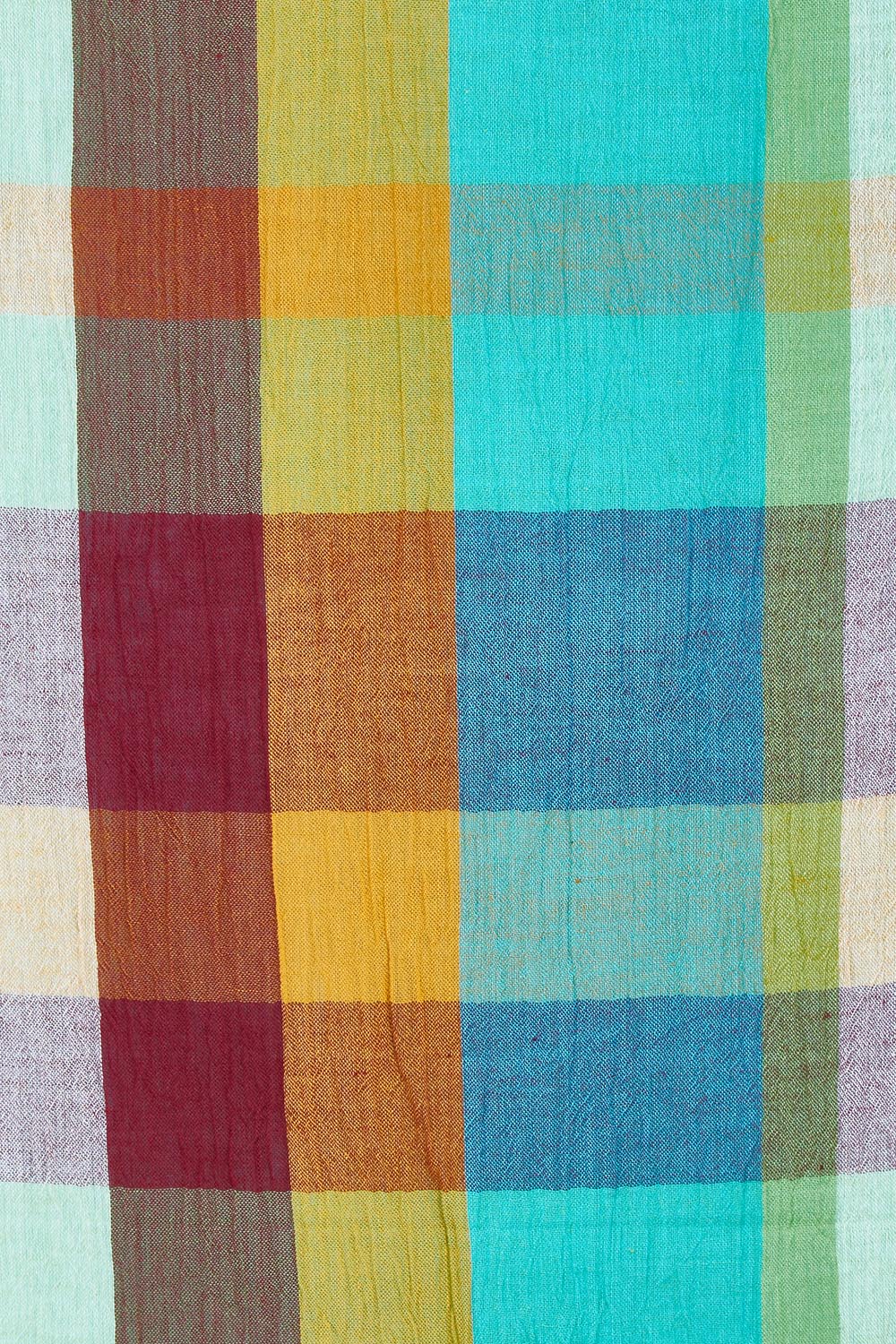 Product shot of the Ophelia Cotton Dress in colour Isabella, detail