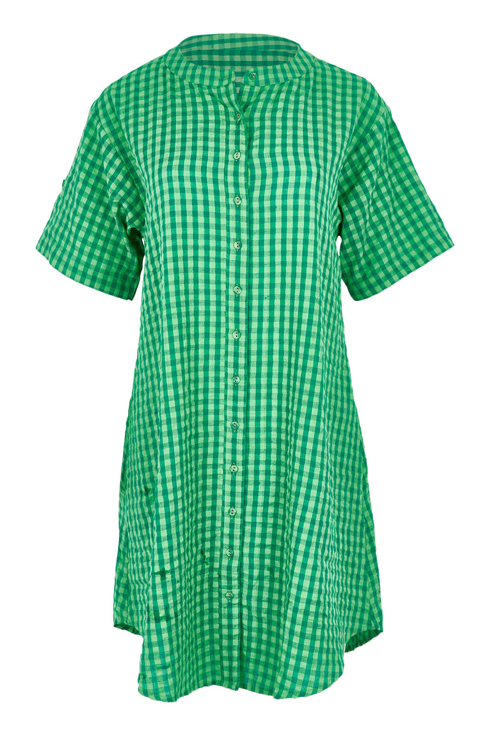 Preloved Josie Cotton Dress - Verde