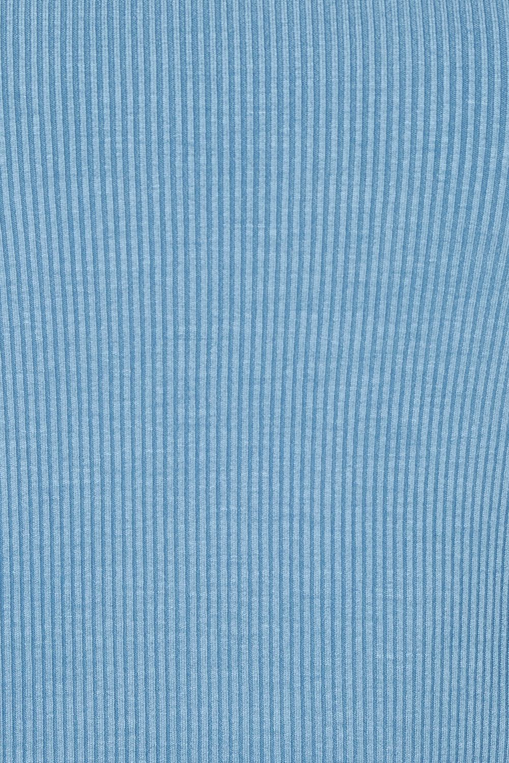 Product shot of the Bellissimo Tank Top in colour Dustyblue (Blue), detail