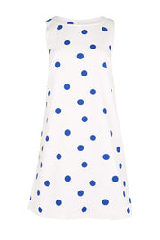 Product shot of the Hara Dress – Polkadot in colour Polkadot, from the front