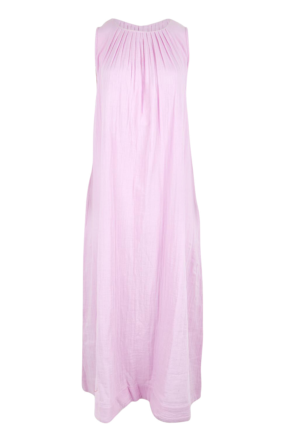 Product shot of the Oceano Dress – Sorbet in colour Sorbet, from the front