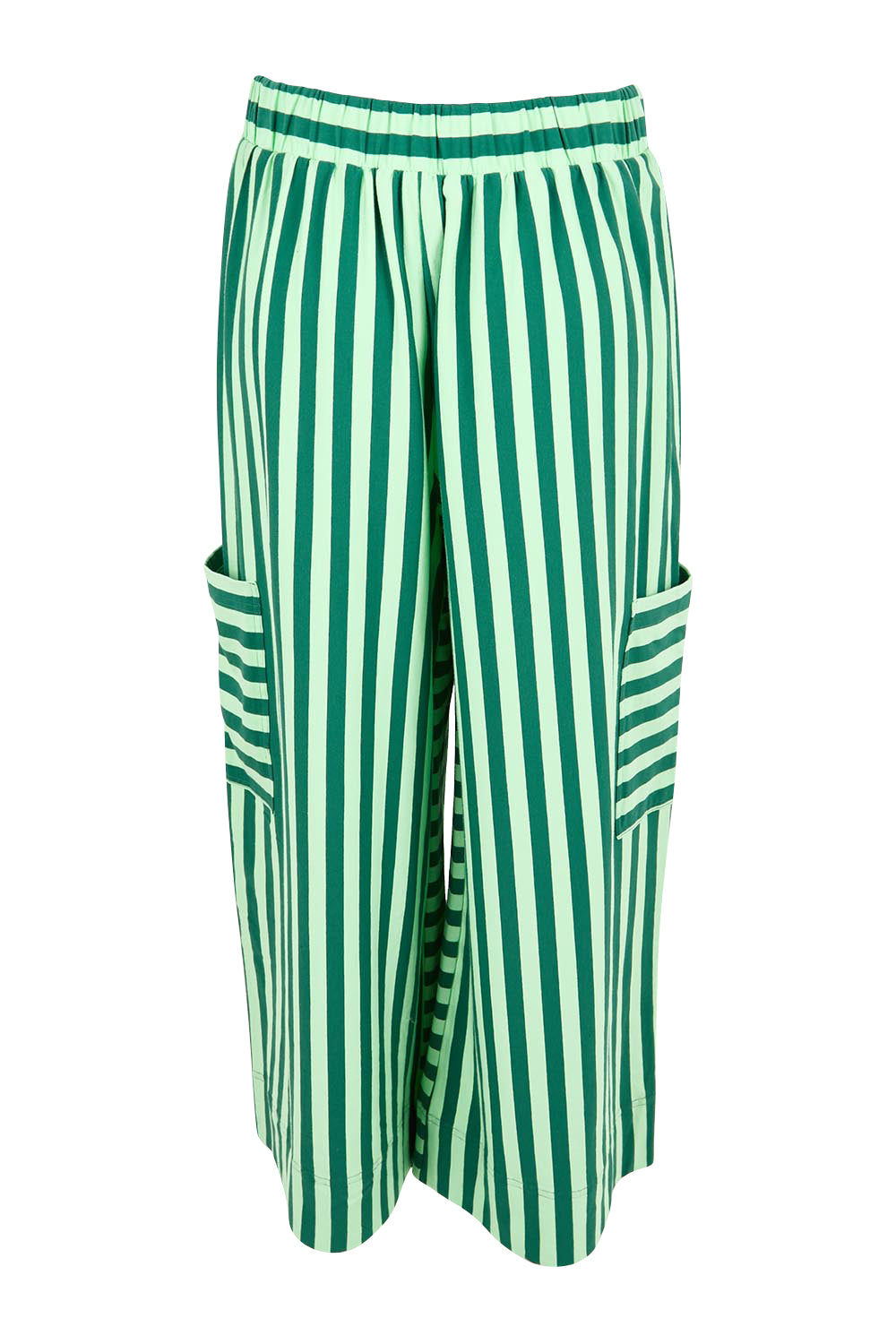 Product shot of the Luka Pant – Kiwi in colour Kiwi, from the back