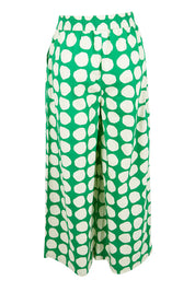 Product shot of the Carmen Pant - Circulo in colour Circulo, from the back
