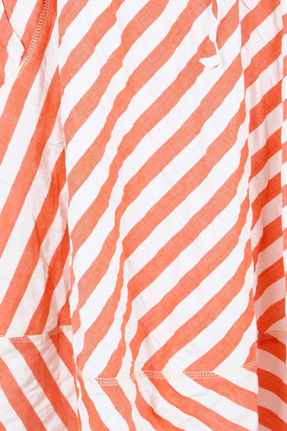 Product shot of the Guru Skirt – Watermelon in colour Watermelon, showing detail