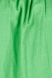 Product shot of the Bliss Top - Apple in colour Apple, showing detail