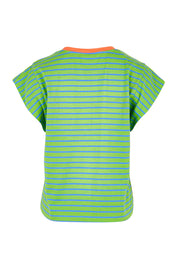 Product shot of the Bellissimo Tee – Honeydem in colour Honeydem, from the back