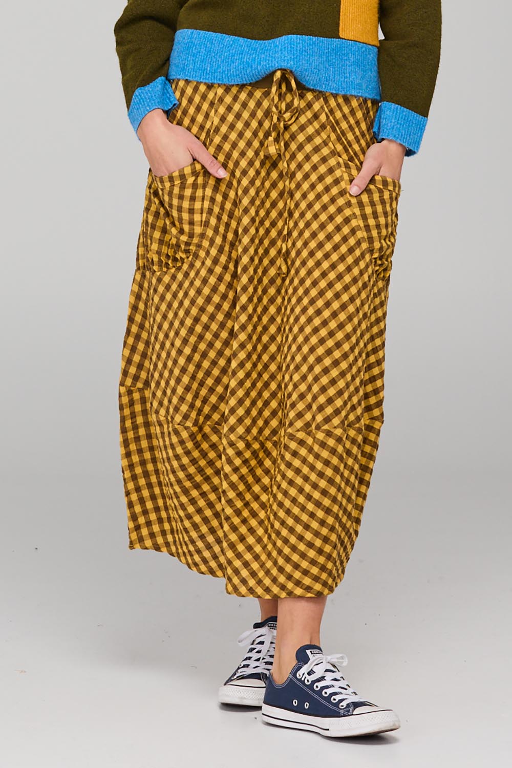 Guru Cotton Skirt – Mustard