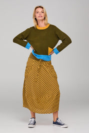 Guru Cotton Skirt – Mustard
