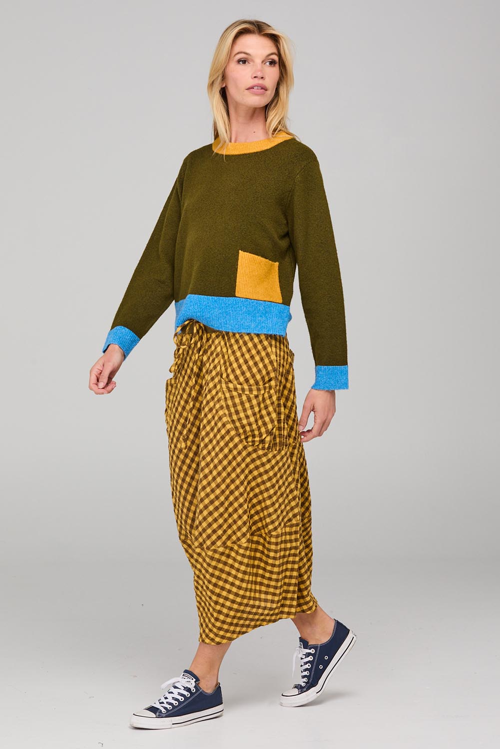 Guru Cotton Skirt – Mustard