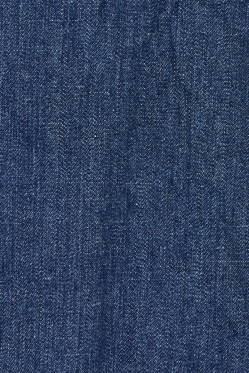 Product shot of the Leaf Top in colour Darkdenim (Blue), detail