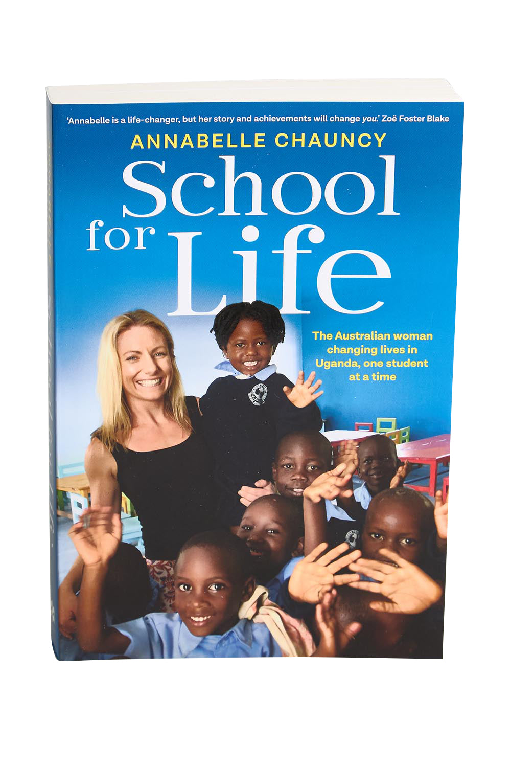 Product shot of the School For Life - Schoolforlife in colour Schoolforlife, from the front
