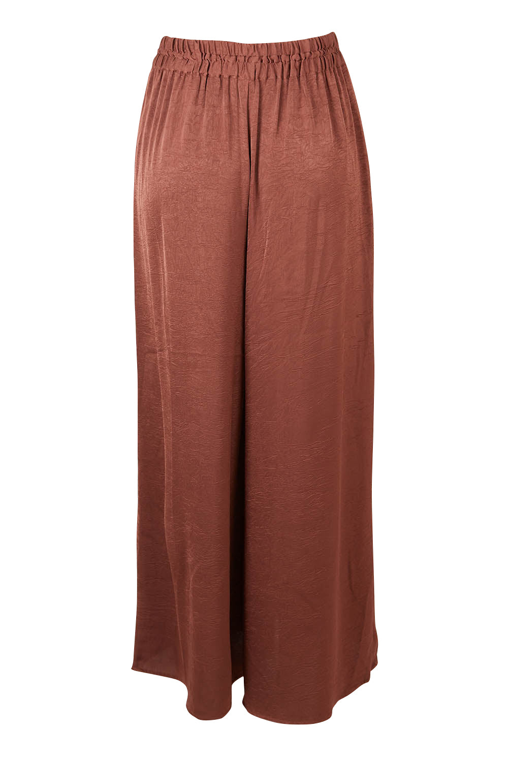 Product shot of the Liza Pant in colour Cocoa, from the back