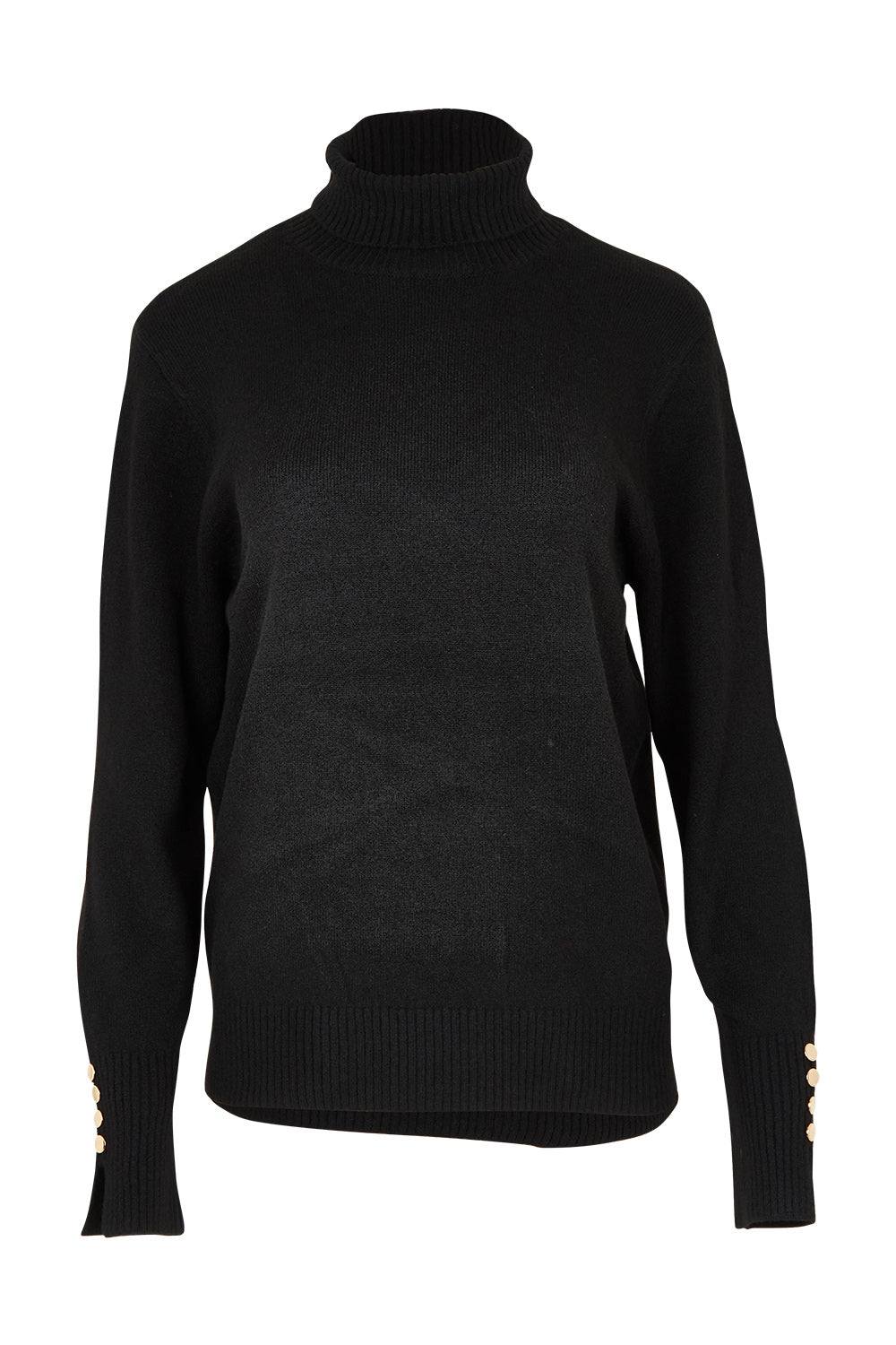 Product shot of the Pilot Knit in colour Black (Black), from the front