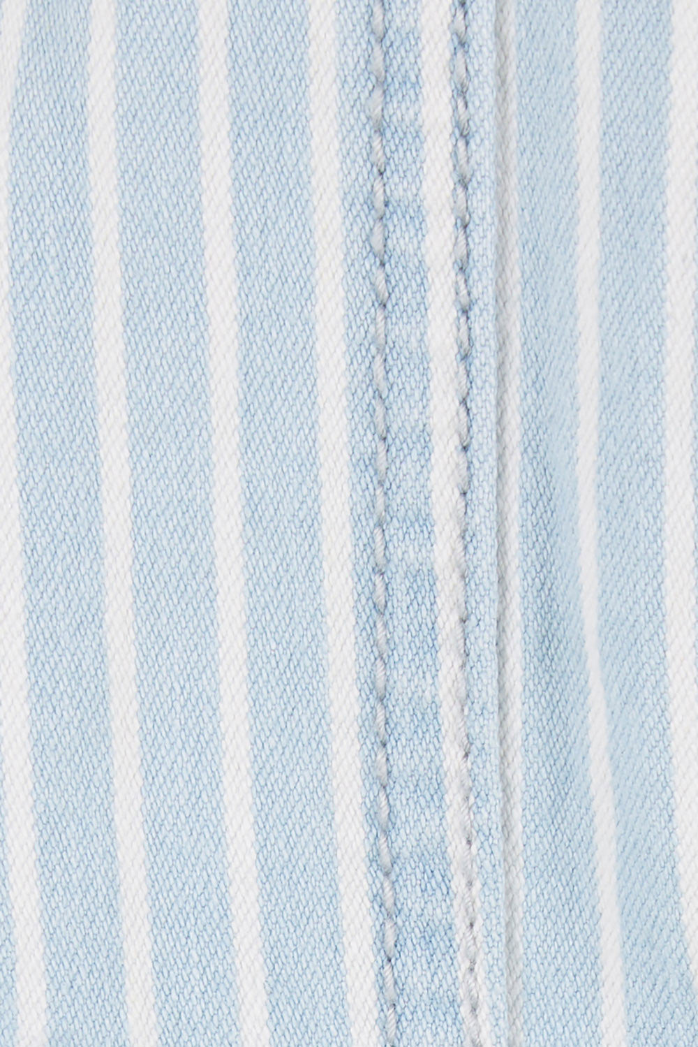 Product shot of the Striped Dungarees in colour Blue (Blue), detail
