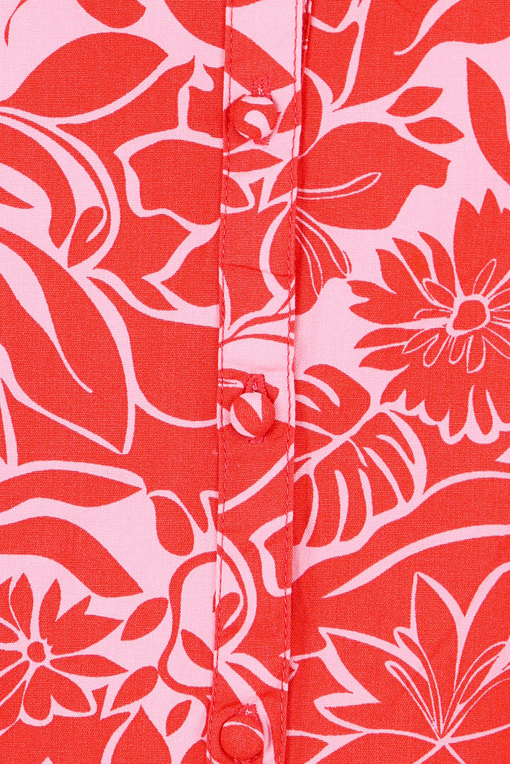 Product shot of the Josie Camisole in colour Red (Red), detail
