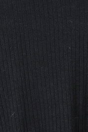 Product shot of the Lounge Top in colour Black (Black), detail