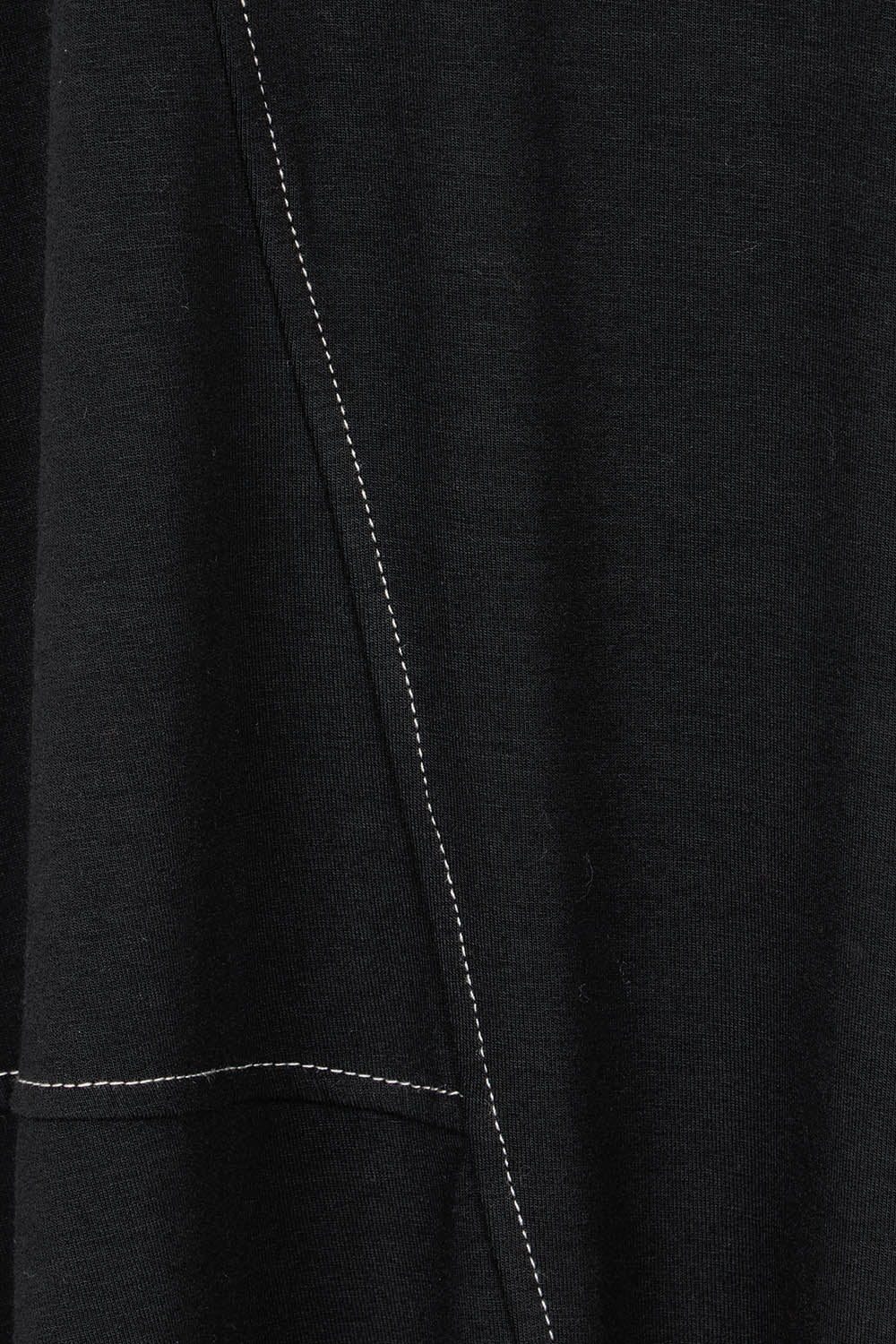 Product shot of the Artist Top in colour Black (Black), detail