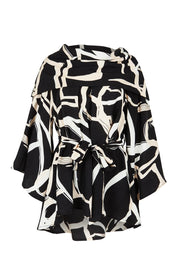 Product shot of the Matisse Top in colour Black (Black), from the front