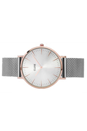 Product shot of the La Boheme Mesh Watch in colour RoseGoldSl (Metallics), detail